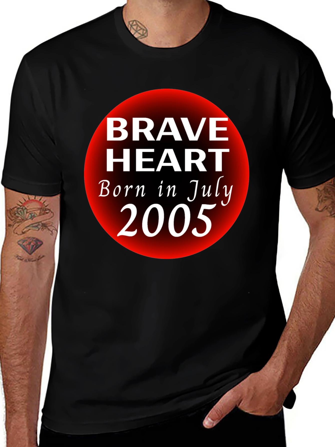 Brave Heart July 2005 Graphic T-Shirt