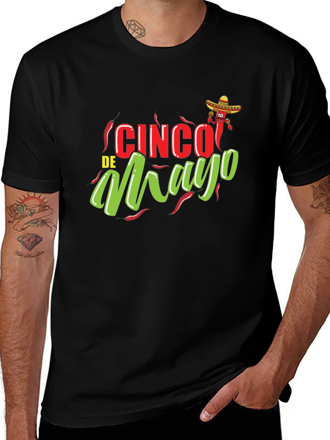 Variant 12 of Cinco de Mayo Graphic T-Shirt