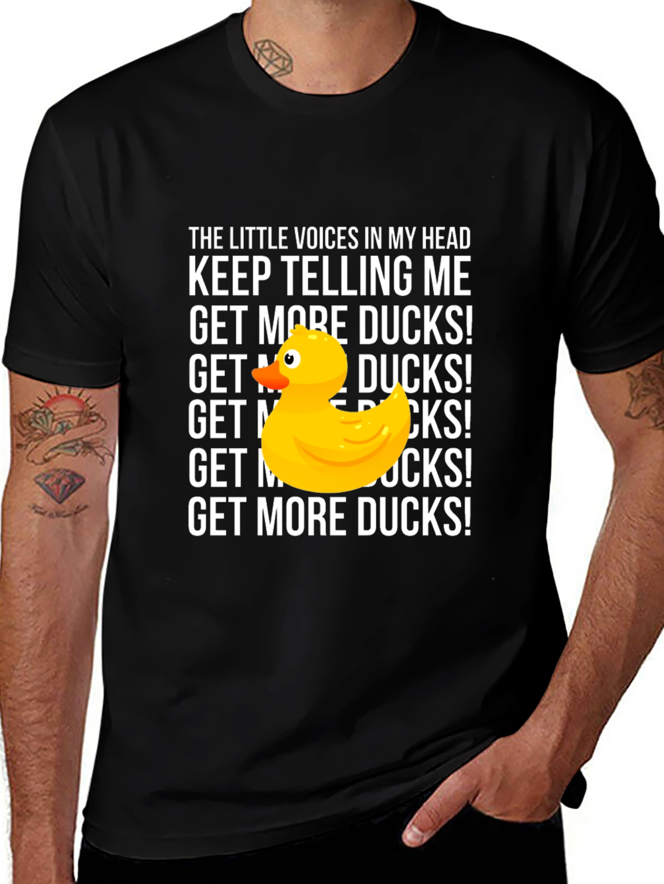 Variant 14 of Get More Ducks T-Shirt - Funny Duck Lover Tee