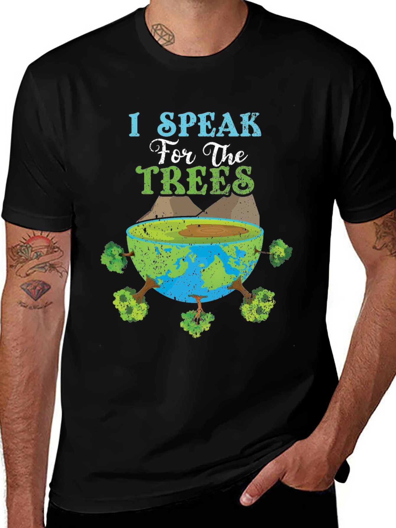 Variant 21 of I Speak for the Trees Graphic T-Shirt