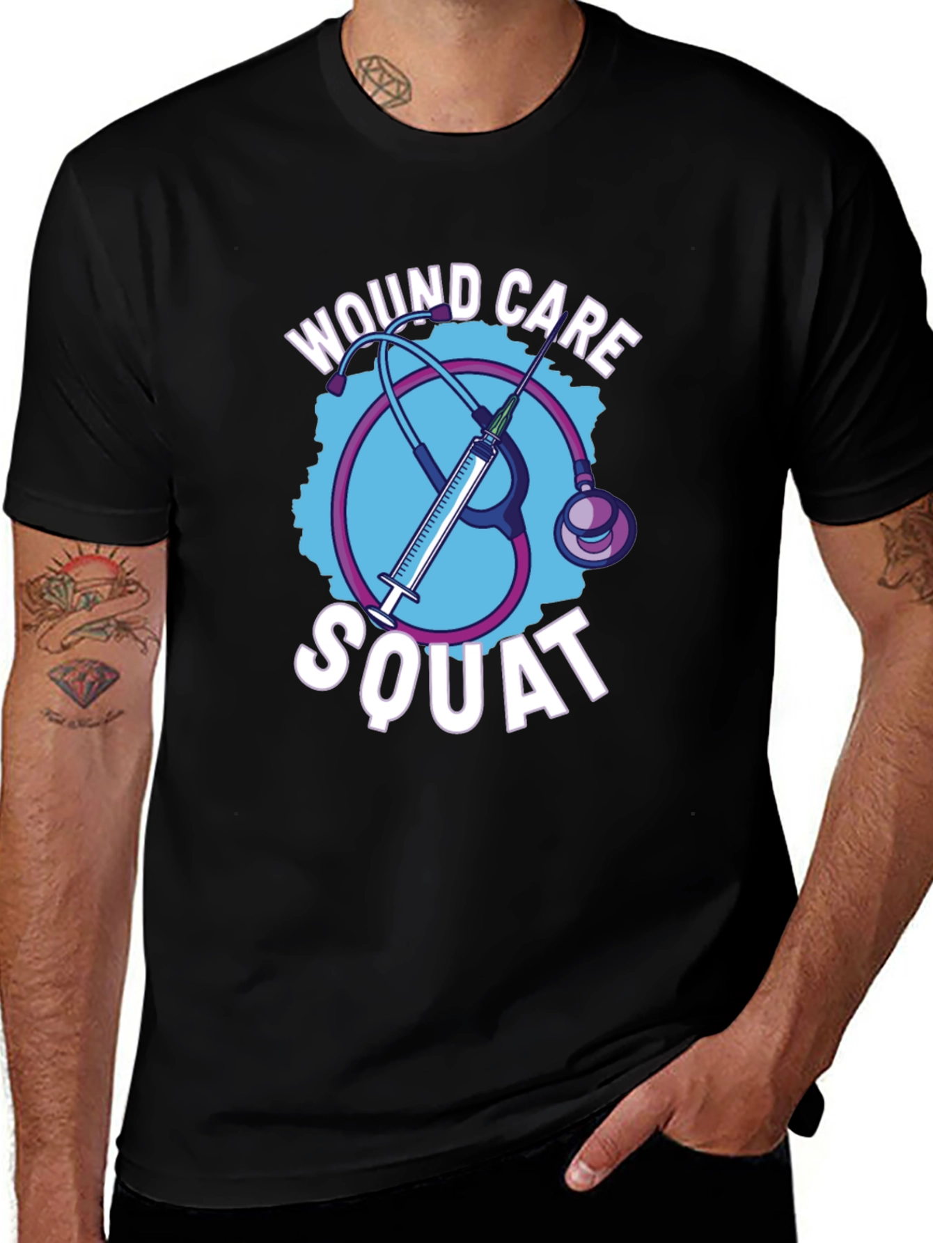 Wound Care Squad T-Shirt - Medical Team Support