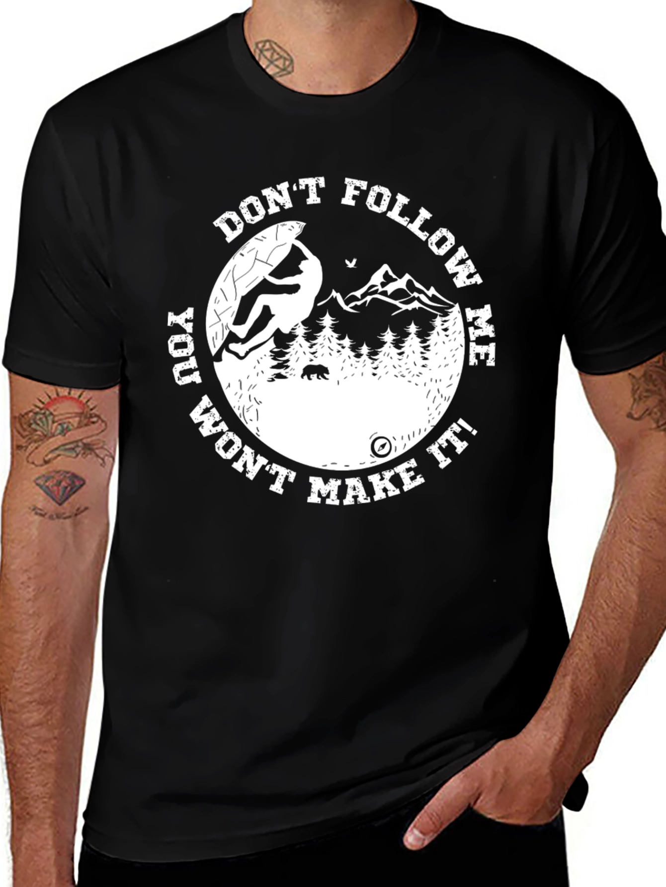 Variant 14 of Don't Follow Me T-Shirt - Adventure Tee