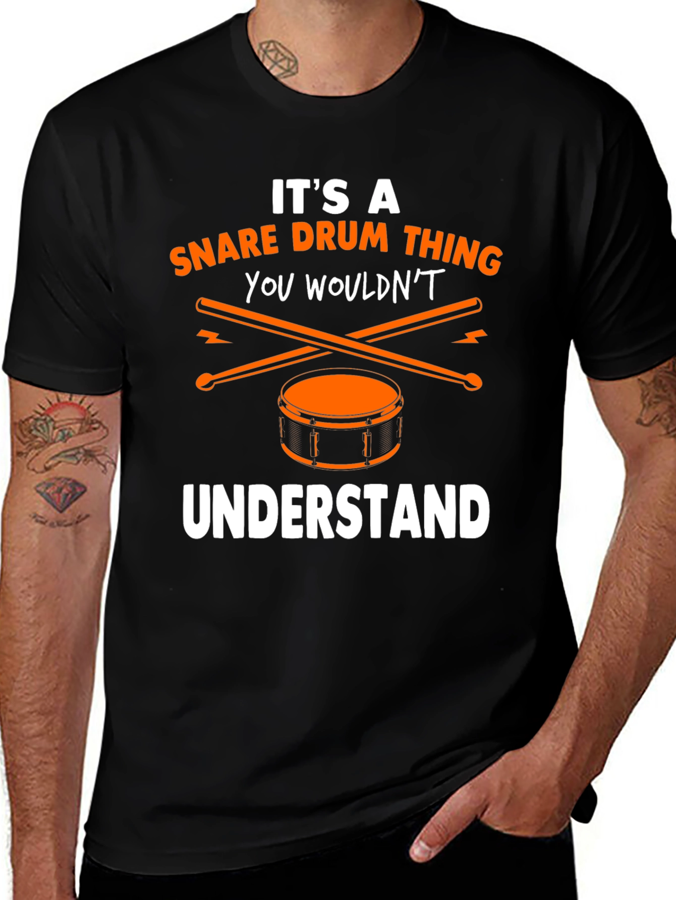 Variant 28 of It's a Snare Drum Thing T-Shirt