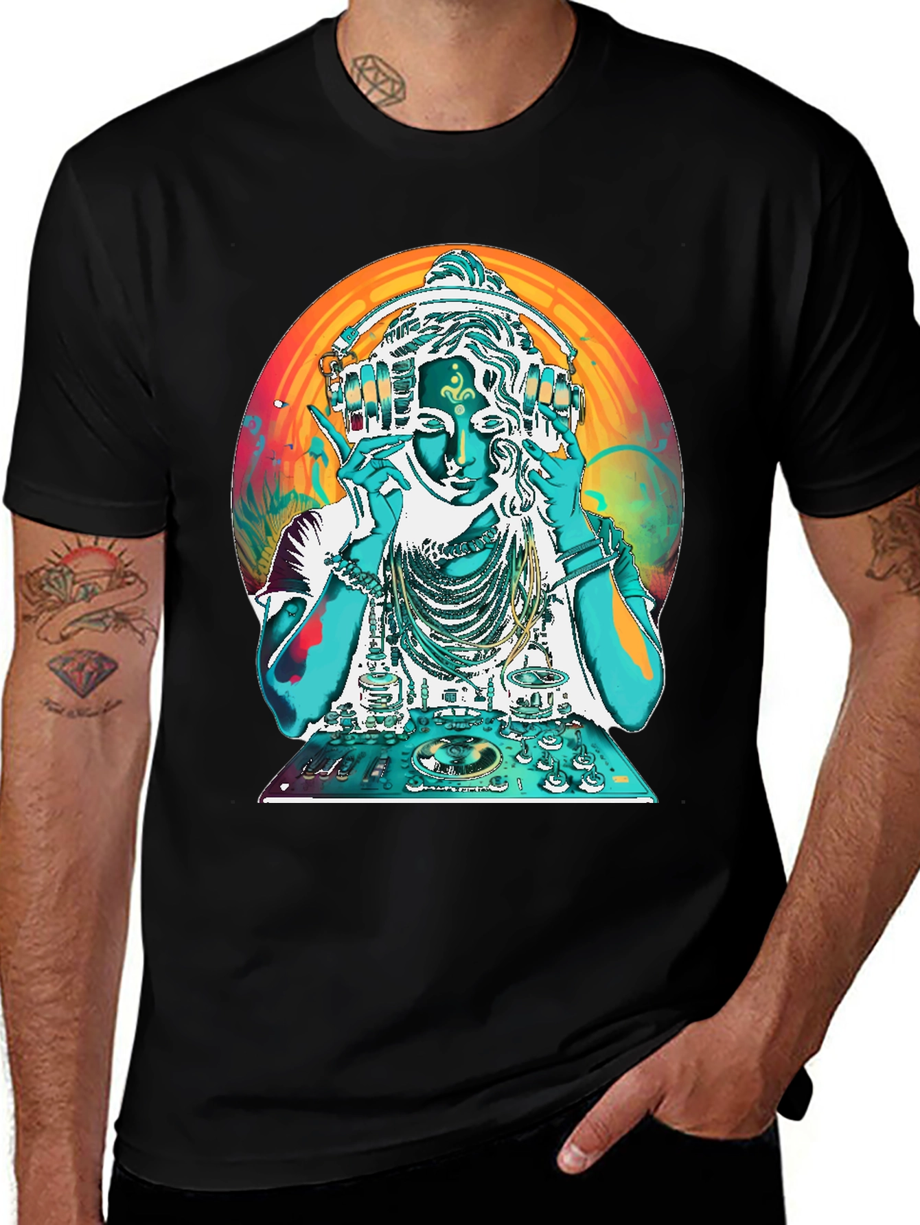 DJ Shiva T-Shirt - Cosmic Beats Apparel
