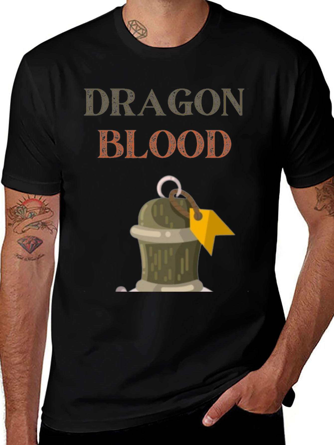 Variant 21 of Dragon Blood Graphic T-Shirt