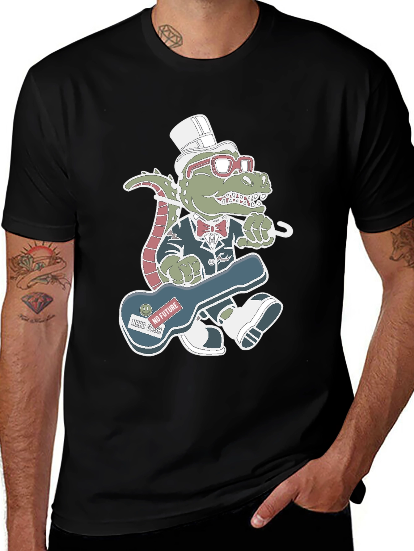 Variant 12 of Dapper Gator Graphic Tee