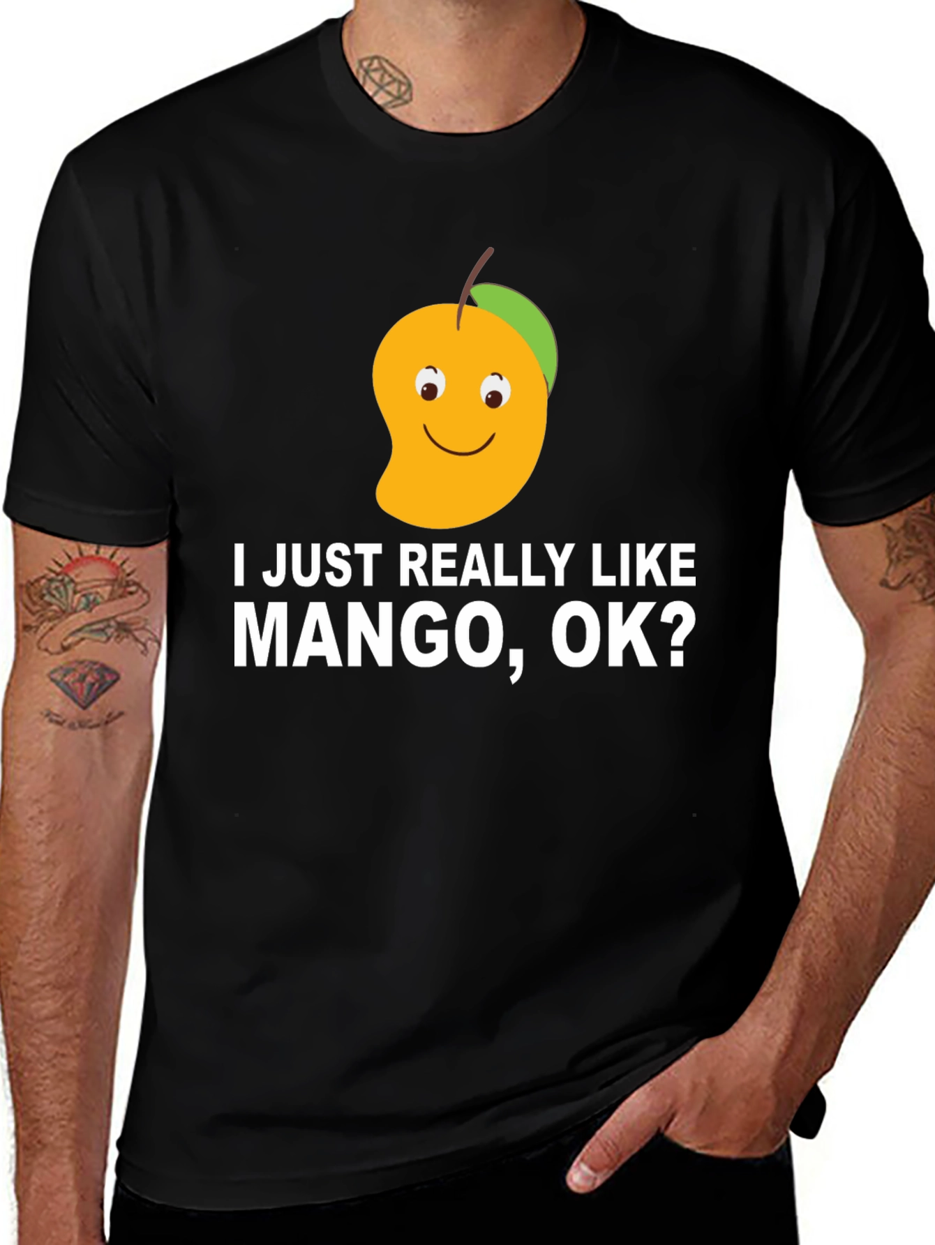 Variant 23 of I Just Really Like Mango, OK? T-Shirt
