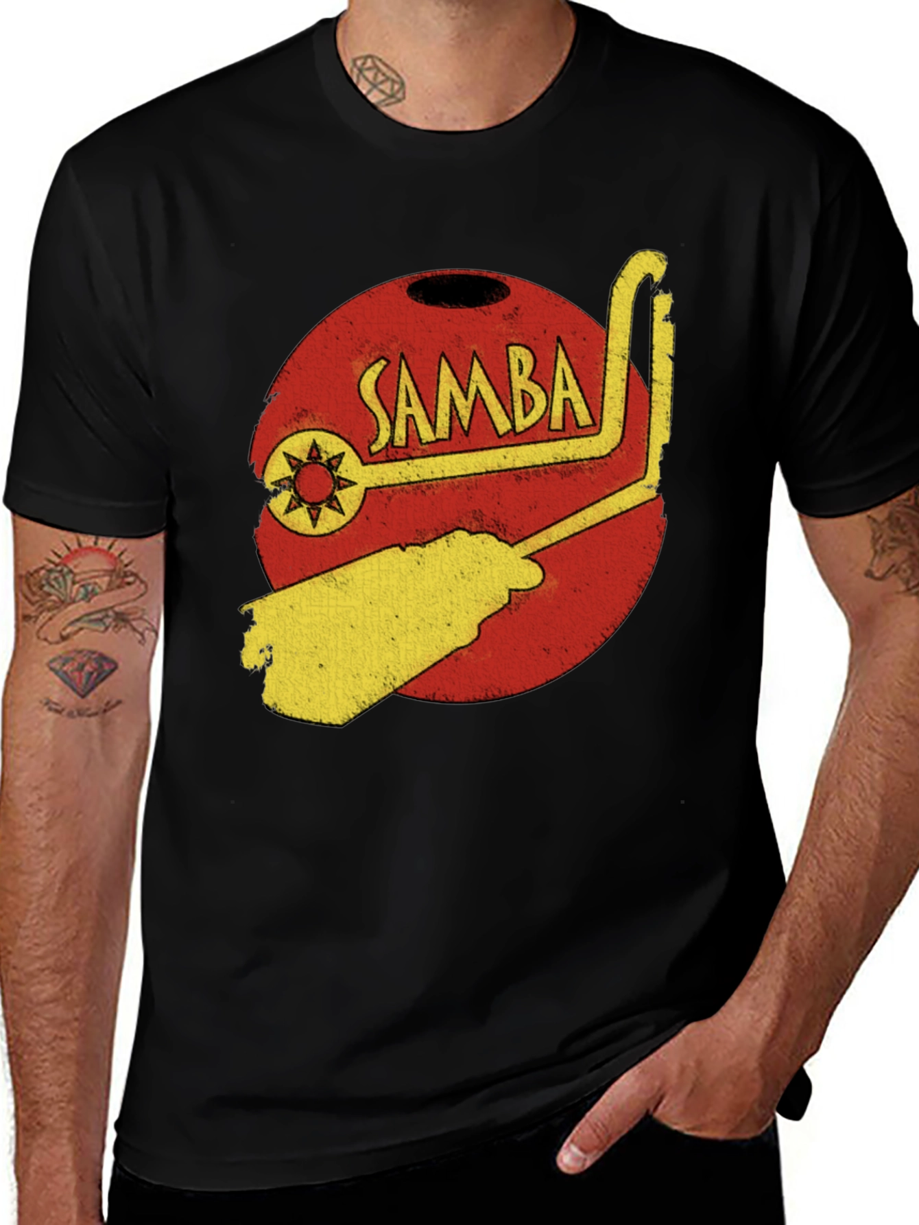Samba Music T-Shirt, Retro Graphic Tee