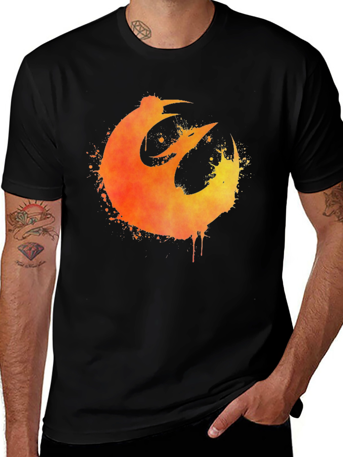 Variant 15 of Rebel Alliance Splatter T-Shirt - Star Wars Inspired
