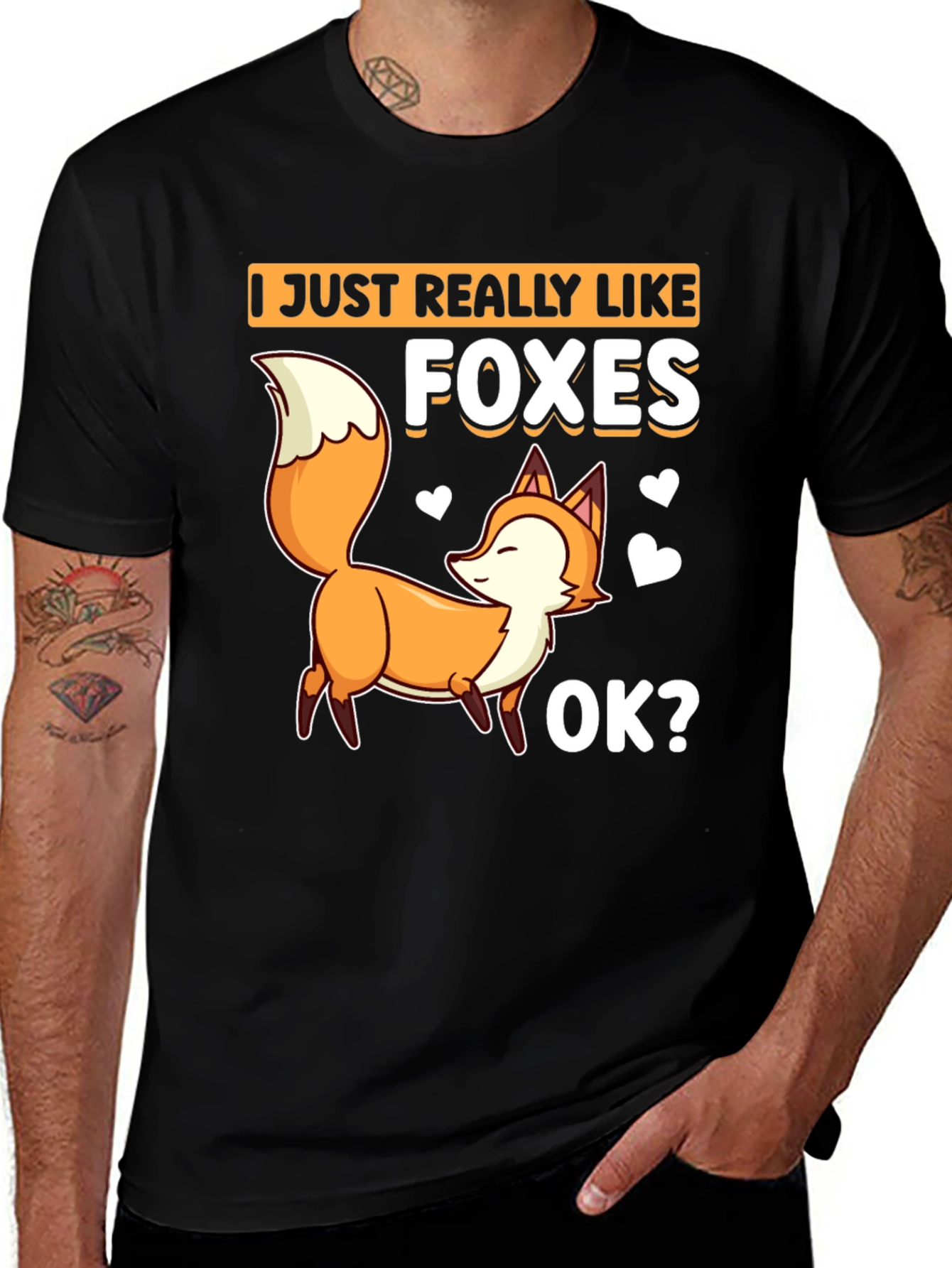 Variant 22 of I Just Really Like Foxes T-Shirt
