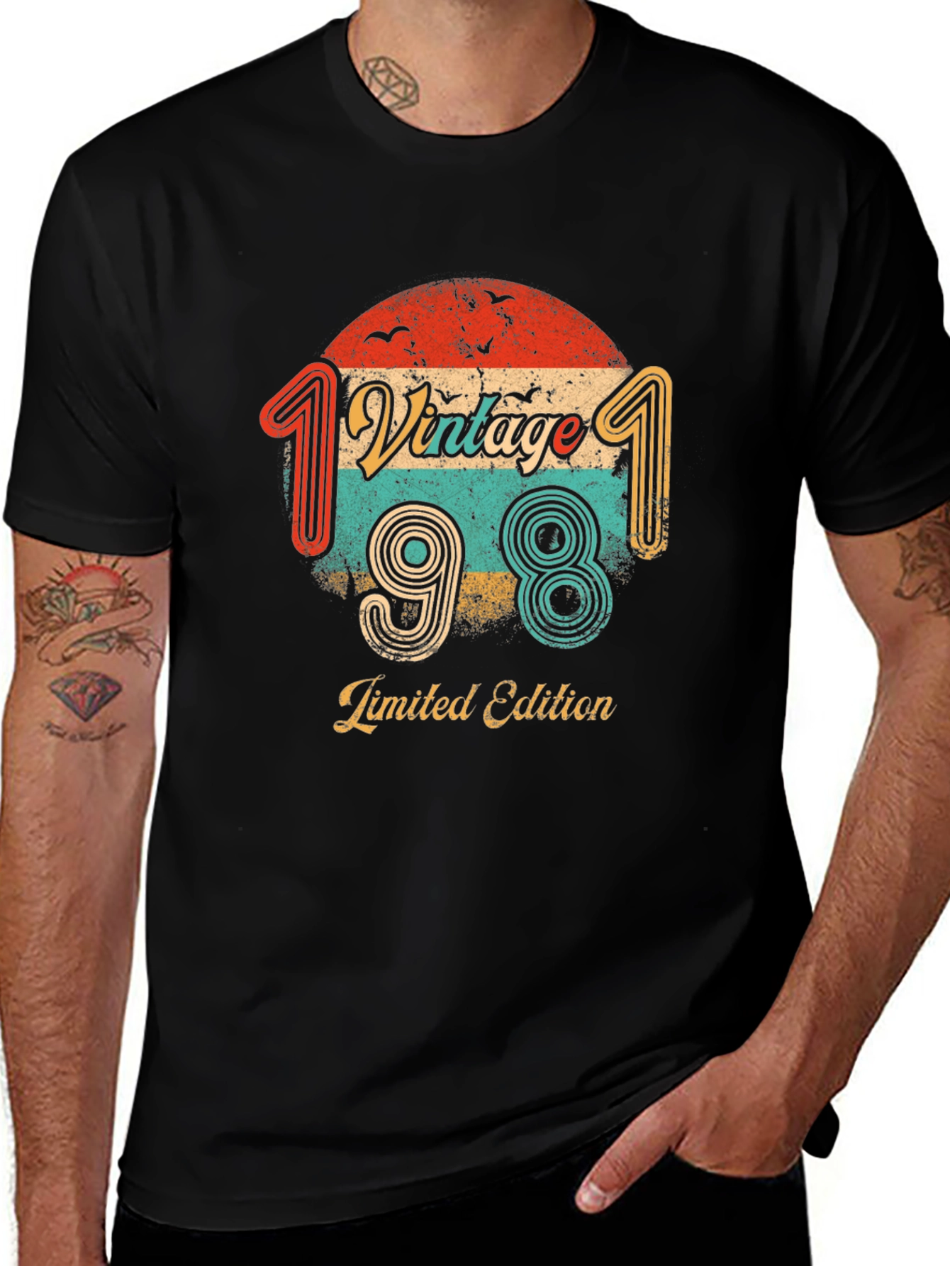 Variant 26 of Vintage 1981 Limited Edition Graphic T-Shirt