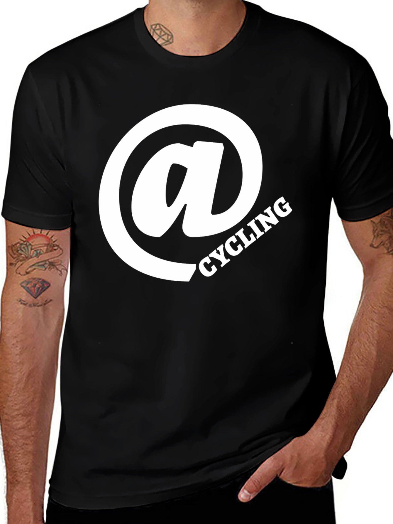 Cycling Enthusiast T-Shirt: Stylish @ Design