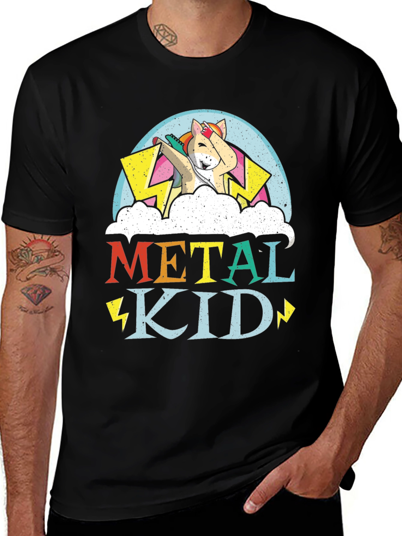 Metal Kid Unicorn T-Shirt