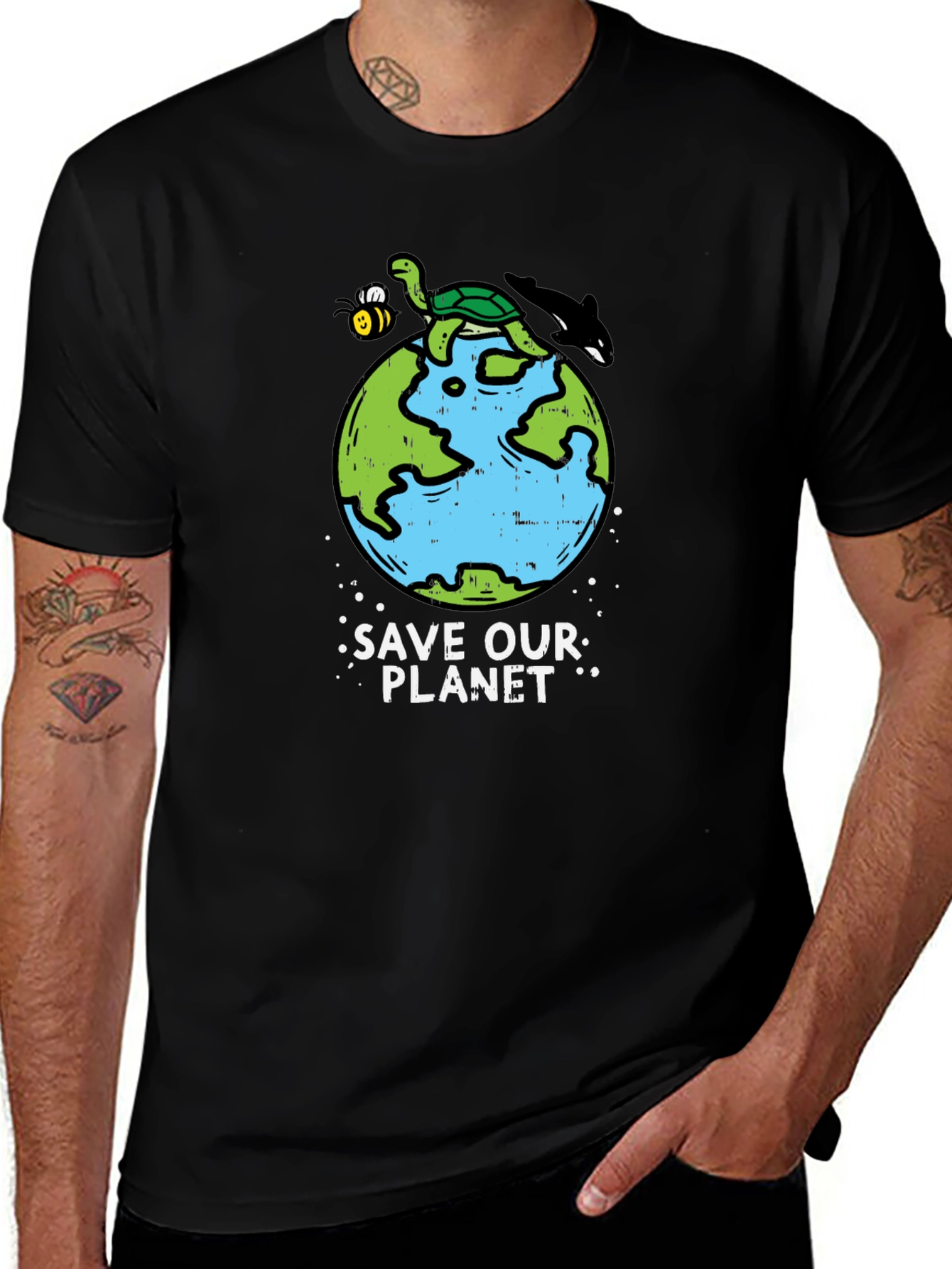 Variant 13 of Save Our Planet Graphic Tee