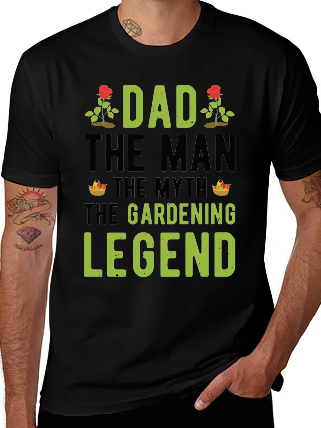 Variant 7 of Dad, The Gardening Legend T-Shirt - Perfect Gift!