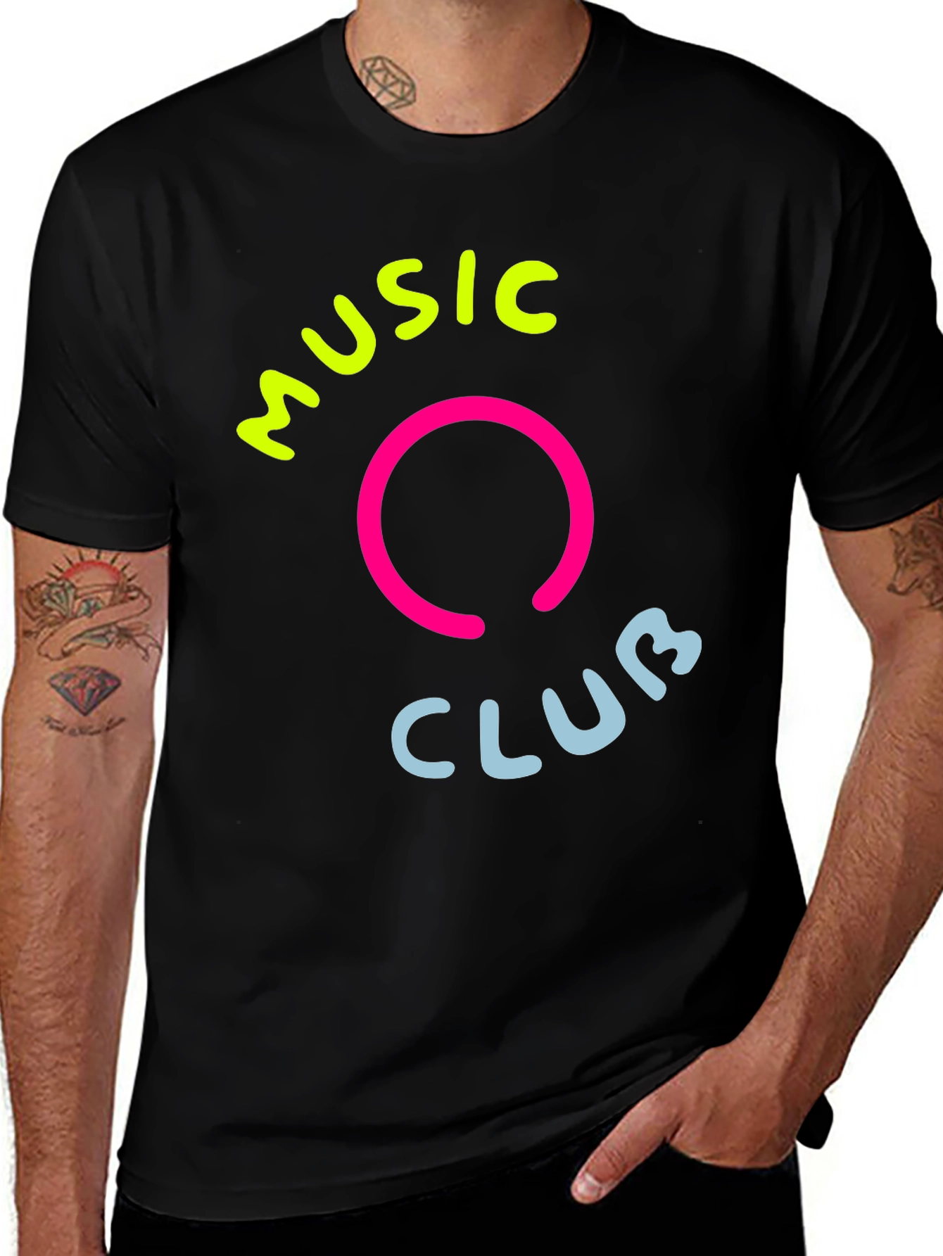 Variant 12 of Music Club Graphic T-Shirt