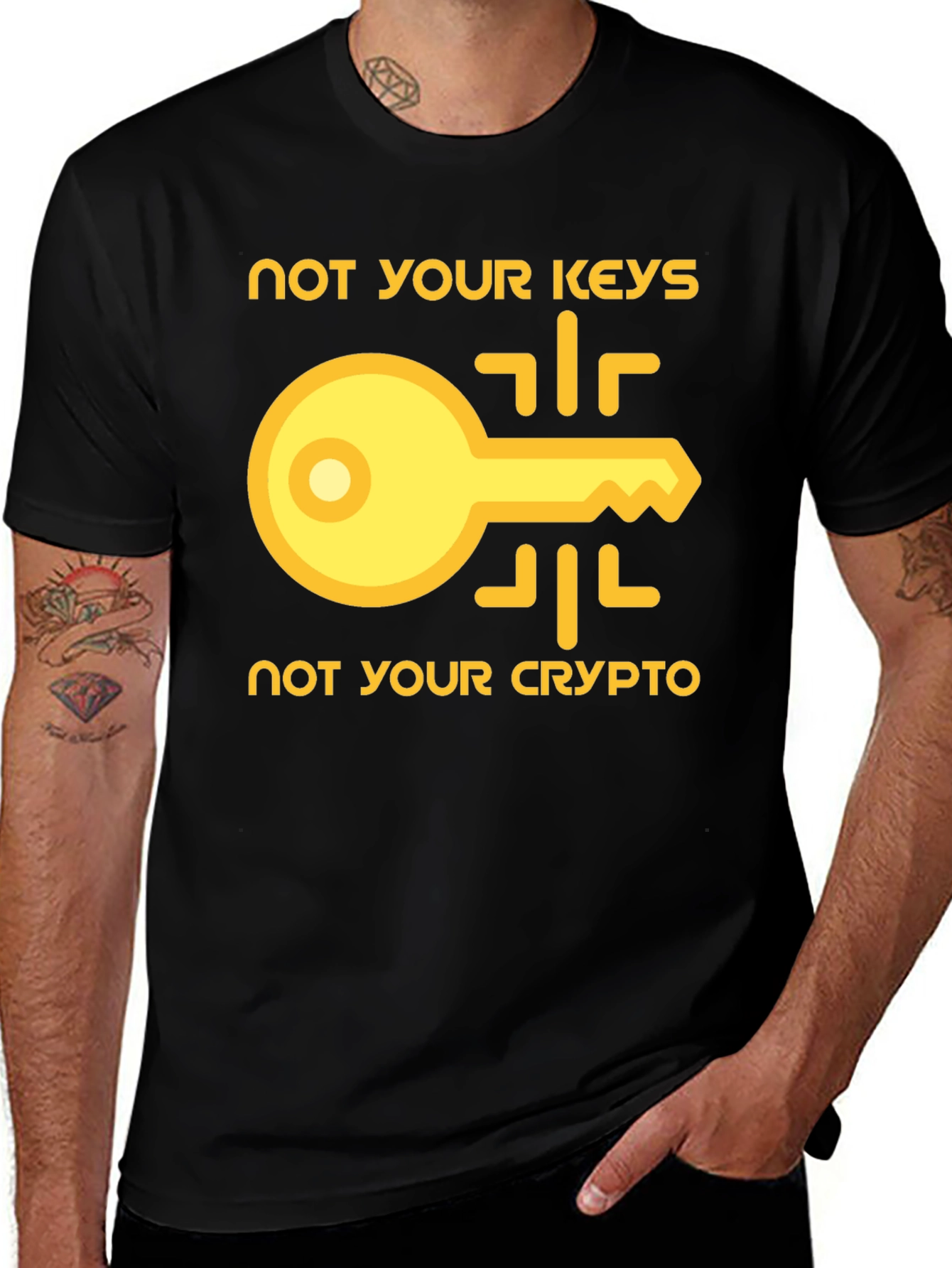 Not Your Keys, Not Your Crypto T-Shirt