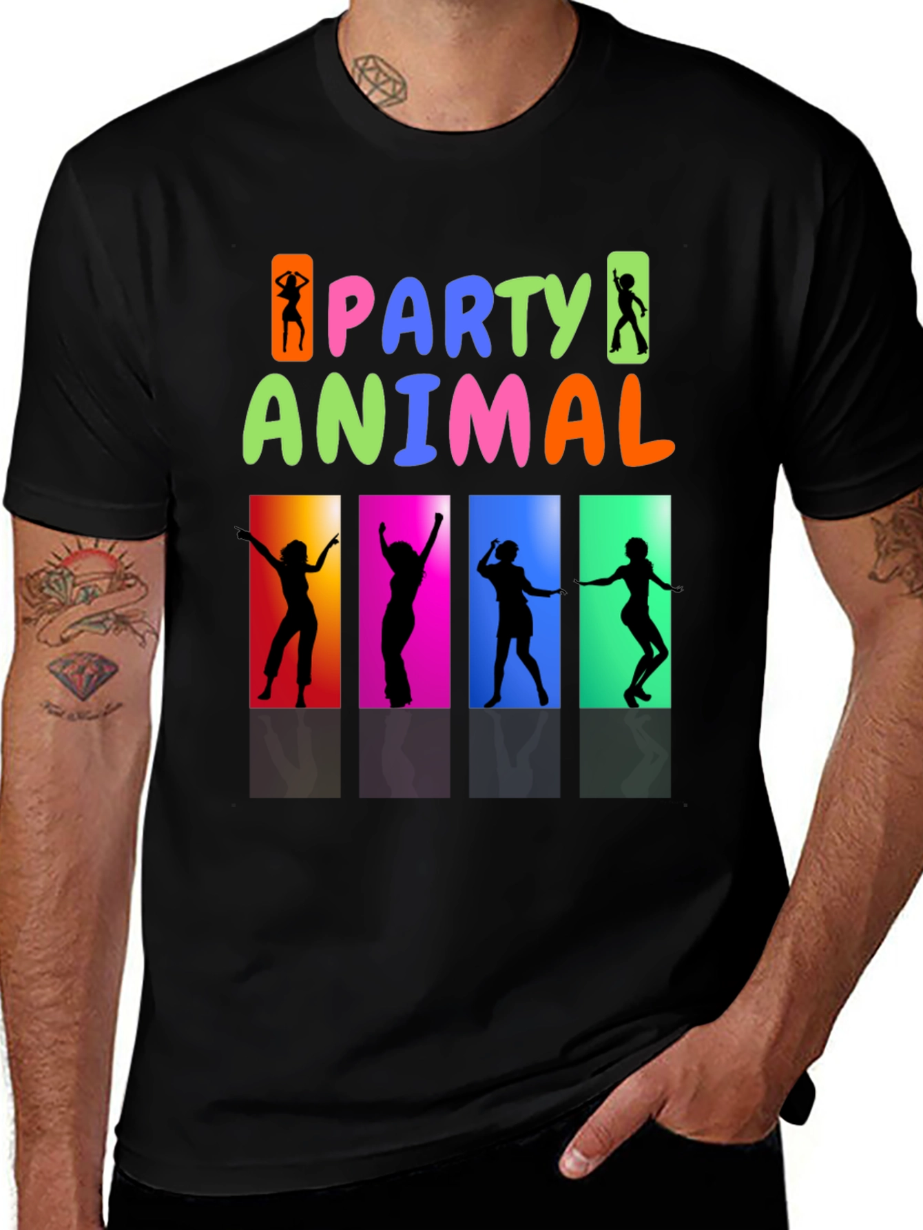 Variant 23 of Party Animal Graphic T-Shirt