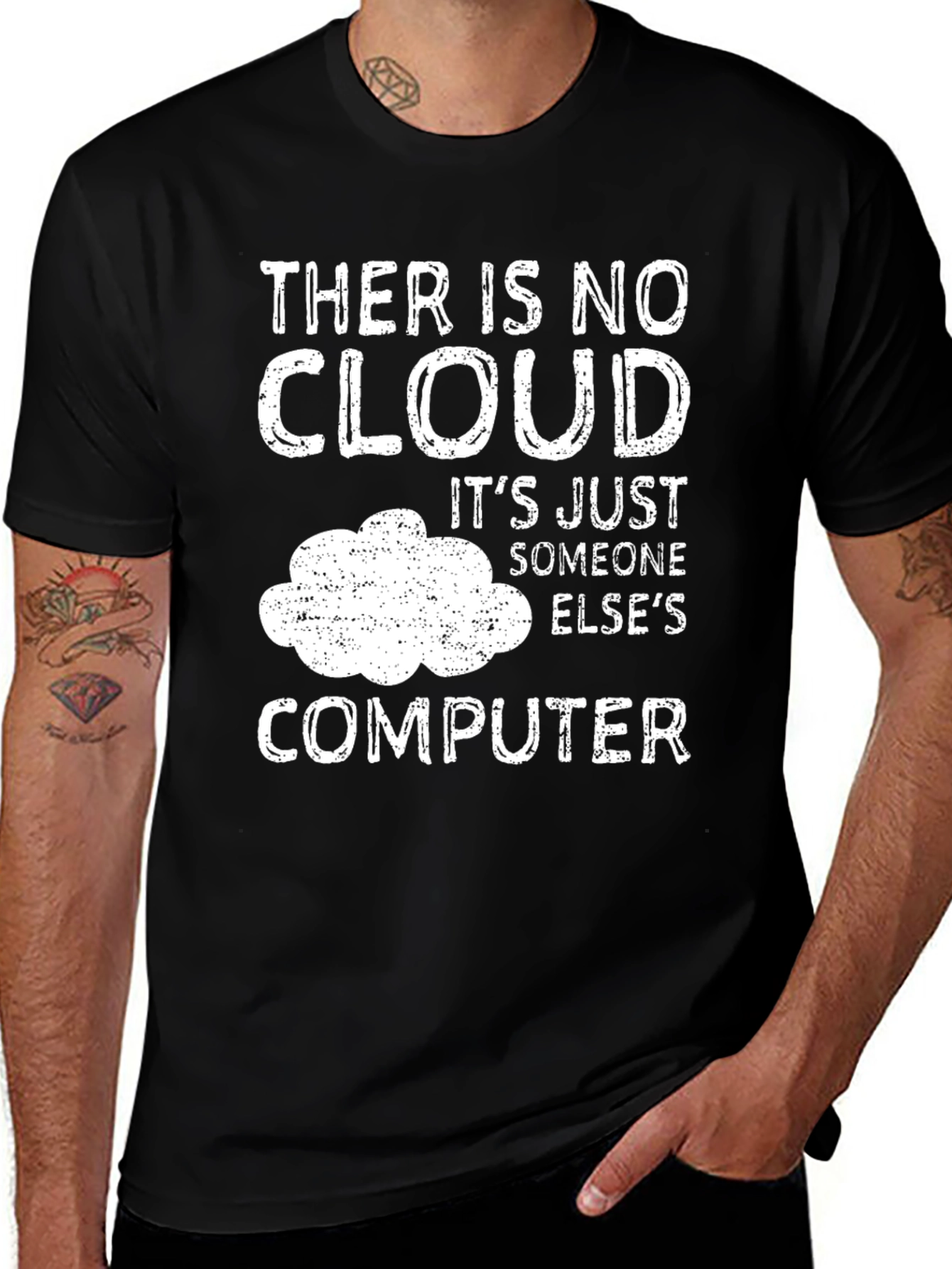 Variant 5 of Funny Cloud Computing T-Shirt: Someone Else's Computer
