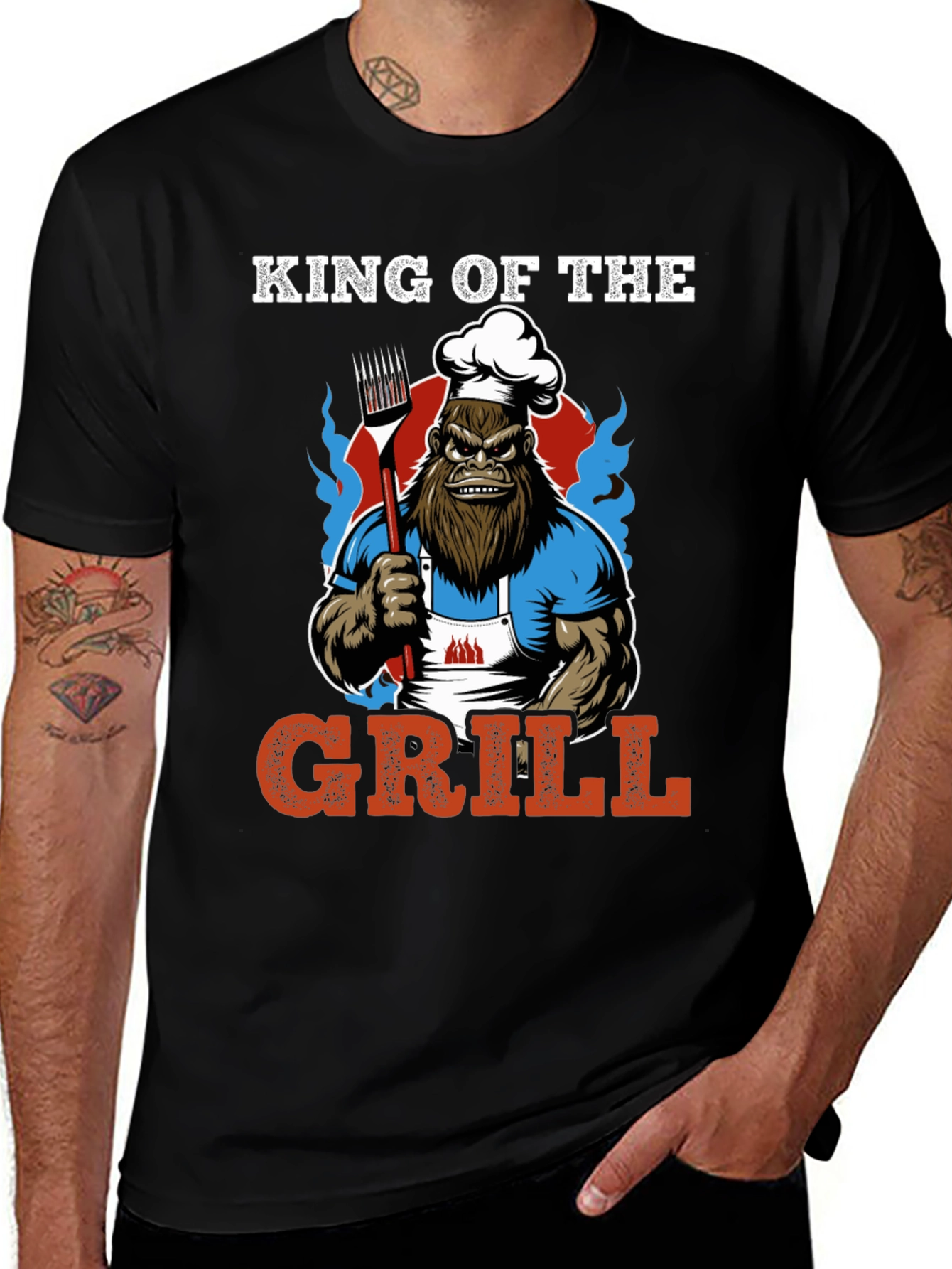 Variant 13 of King of the Grill T-Shirt