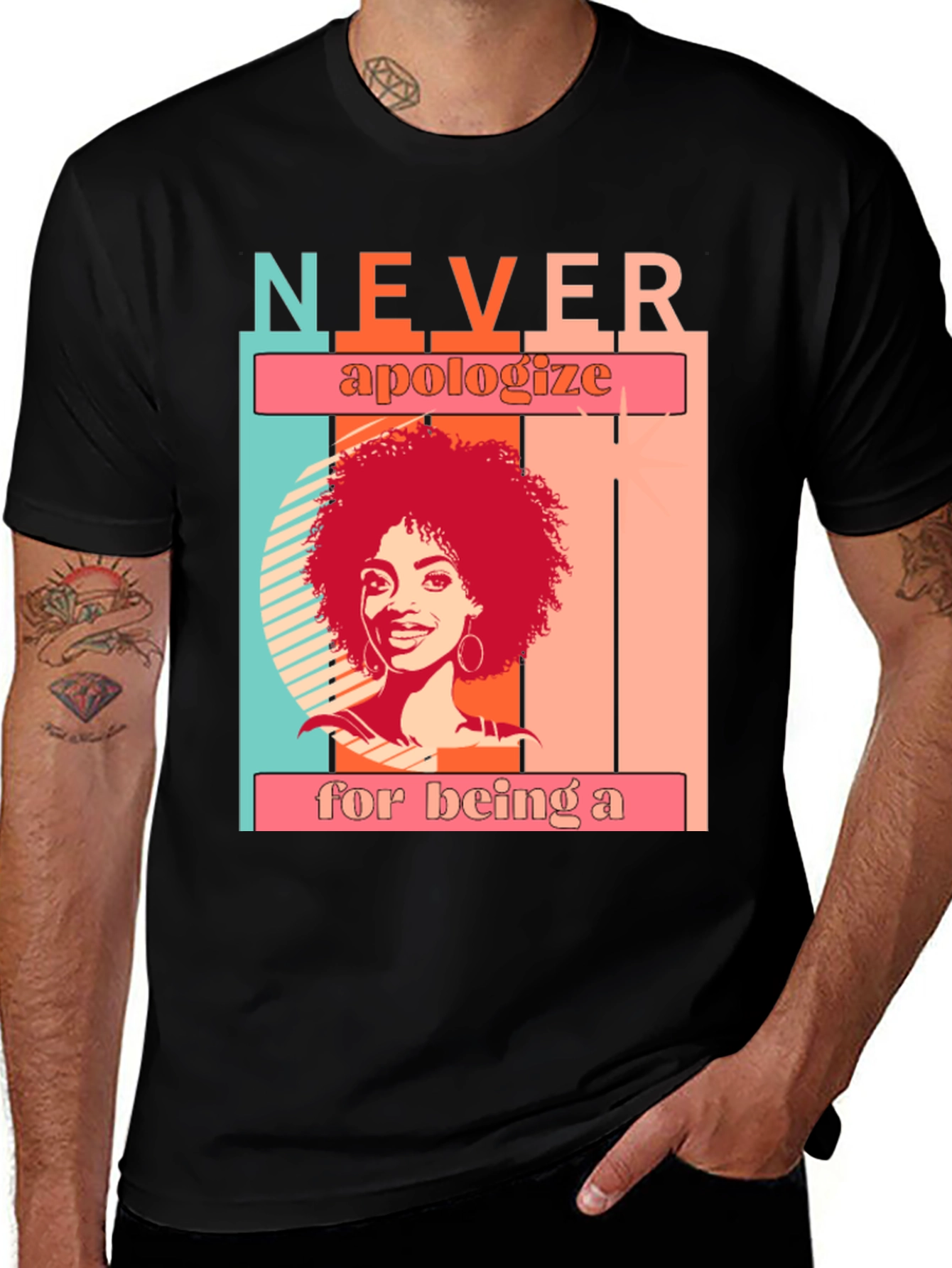 Variant 5 of Never Apologize T-Shirt
