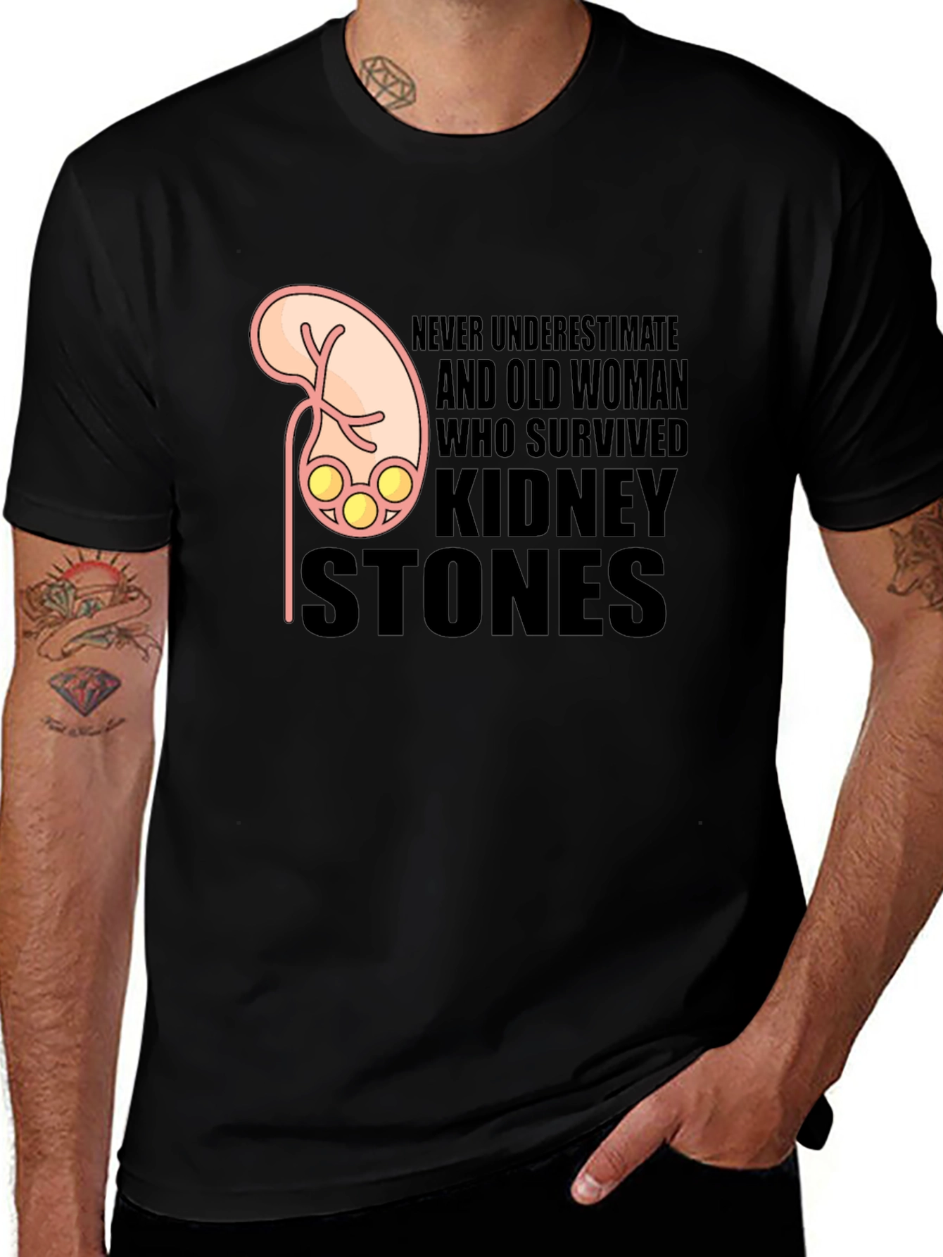 Variant 15 of Kidney Stone Survivor T-Shirt