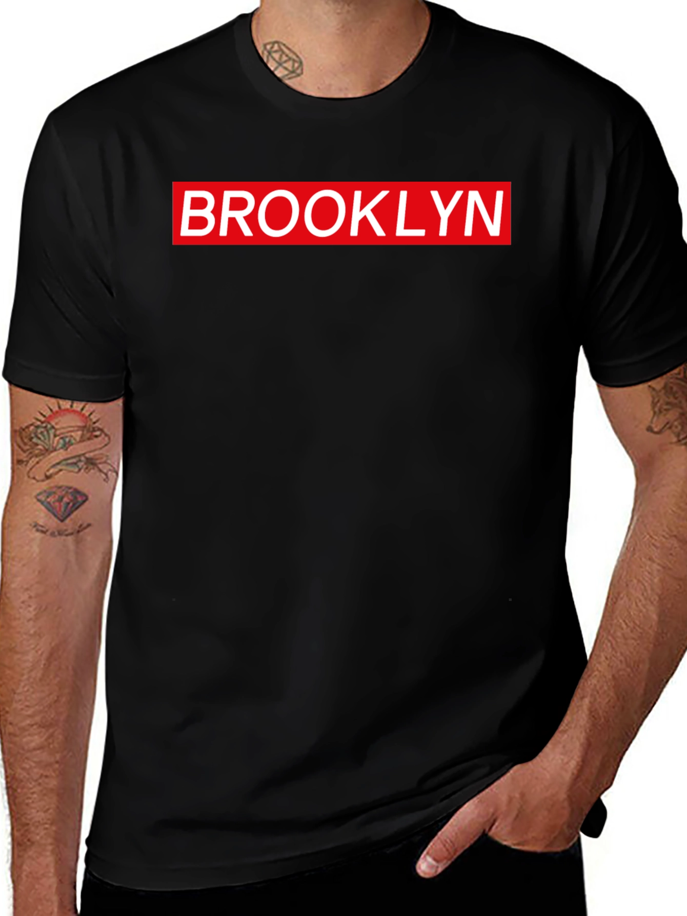 Variant 28 of Brooklyn Graphic Tee - Classic Comfort, Urban Style