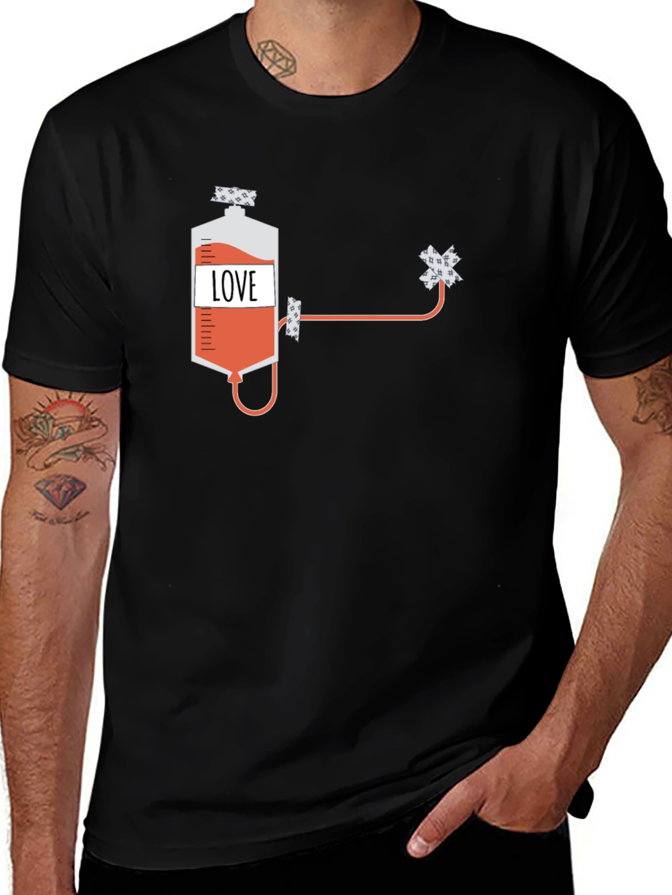 Variant 8 of Love Infusion T-Shirt - Unique Design