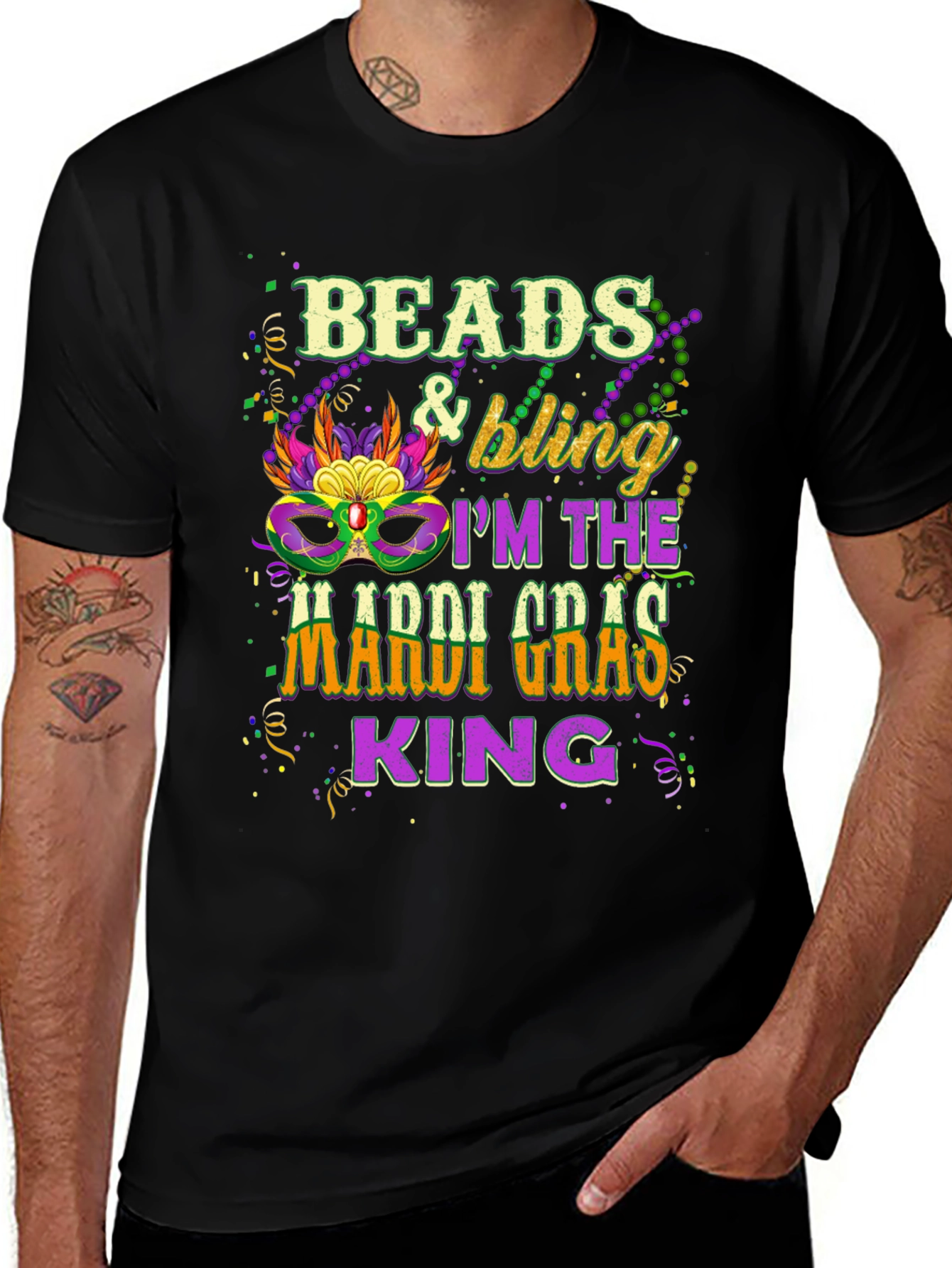 Mardi Gras King T-Shirt