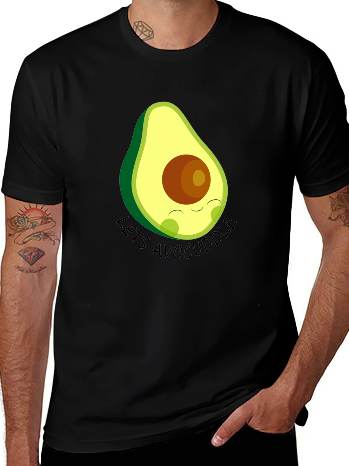 Avocado Cuddle Graphic Tee