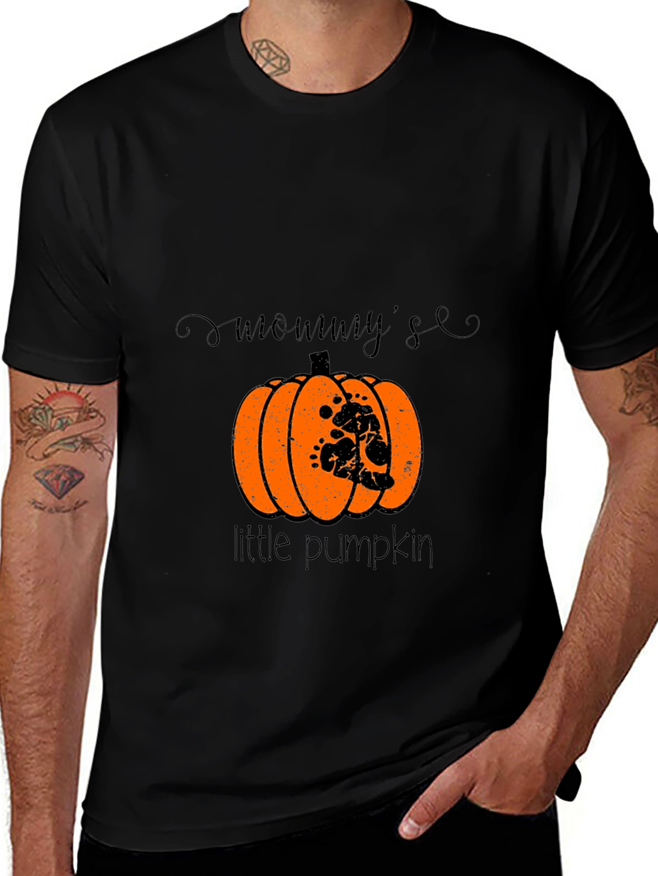 Mommy's Little Pumpkin T-Shirt - Cute Fall Pregnancy Tee