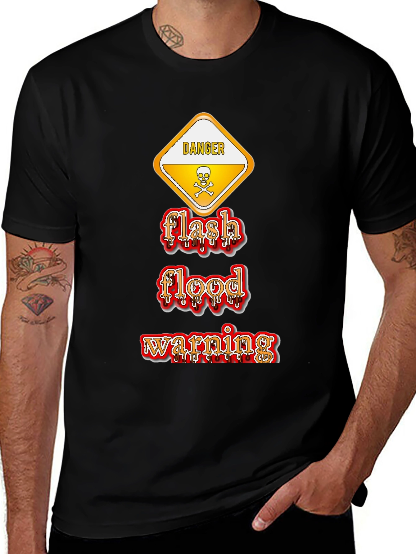 Variant 18 of Flash Flood Warning T-Shirt