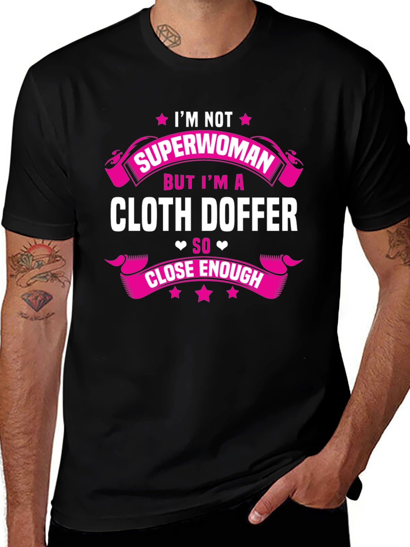 Variant 29 of Cloth Doffer T-Shirt - Superwoman Alternative 