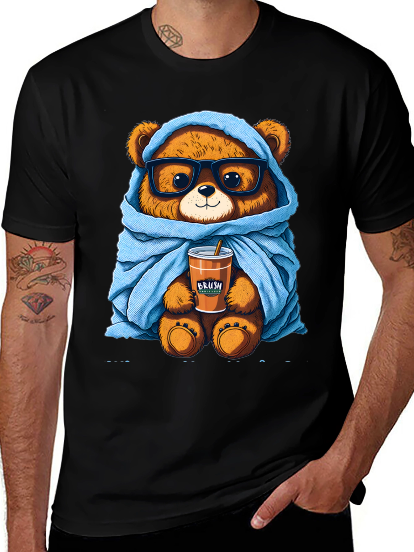 Variant 26 of Cozy Bear Drink T-Shirt