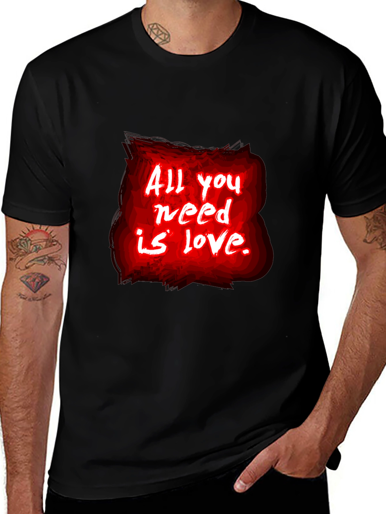 Variant 30 of Love Graphic T-Shirt - All You Need Is Love