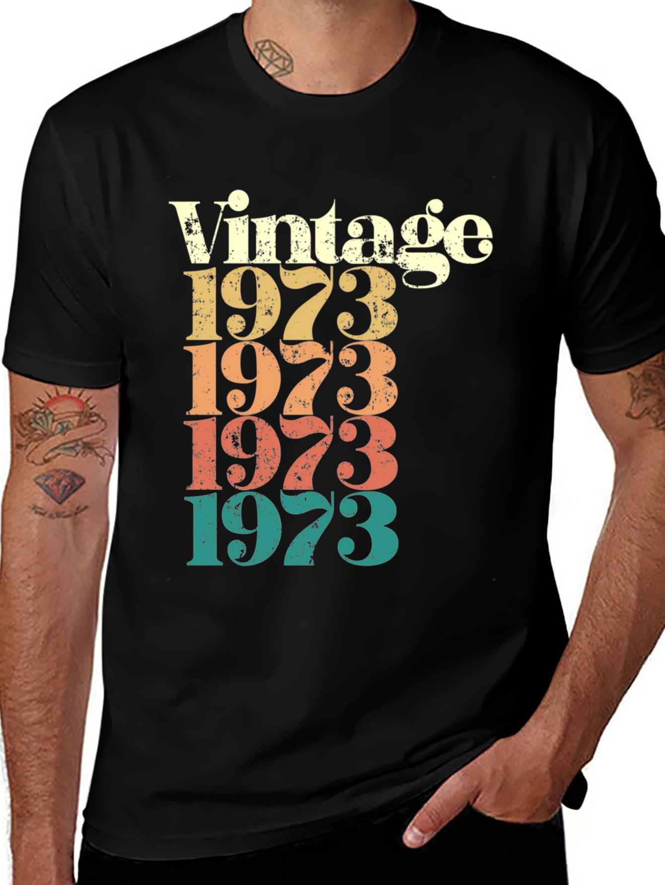 Variant 30 of Vintage 1973 T-Shirt - Retro Birthday Gift