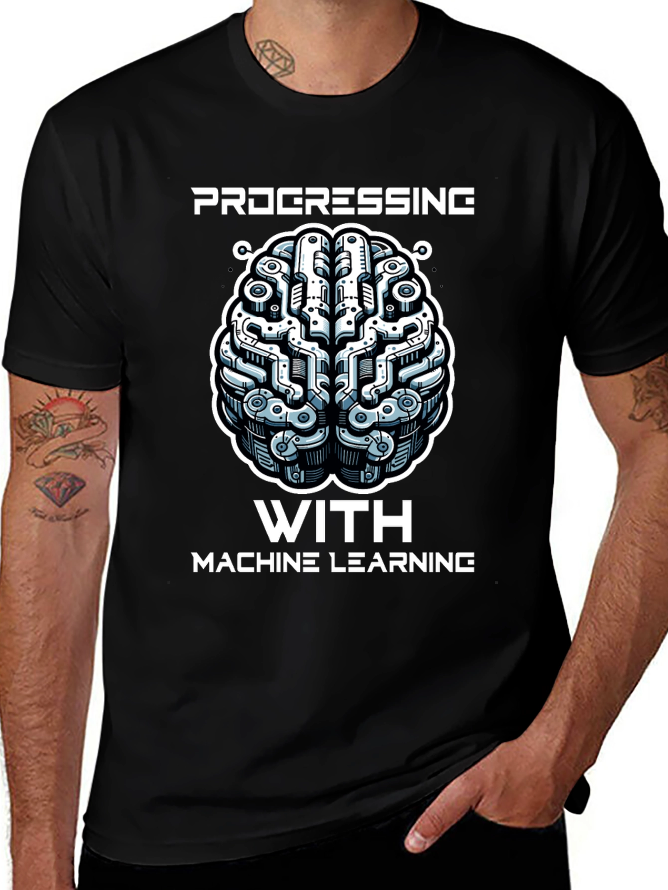 Variant 22 of Progressing with Machine Learning T-Shirt