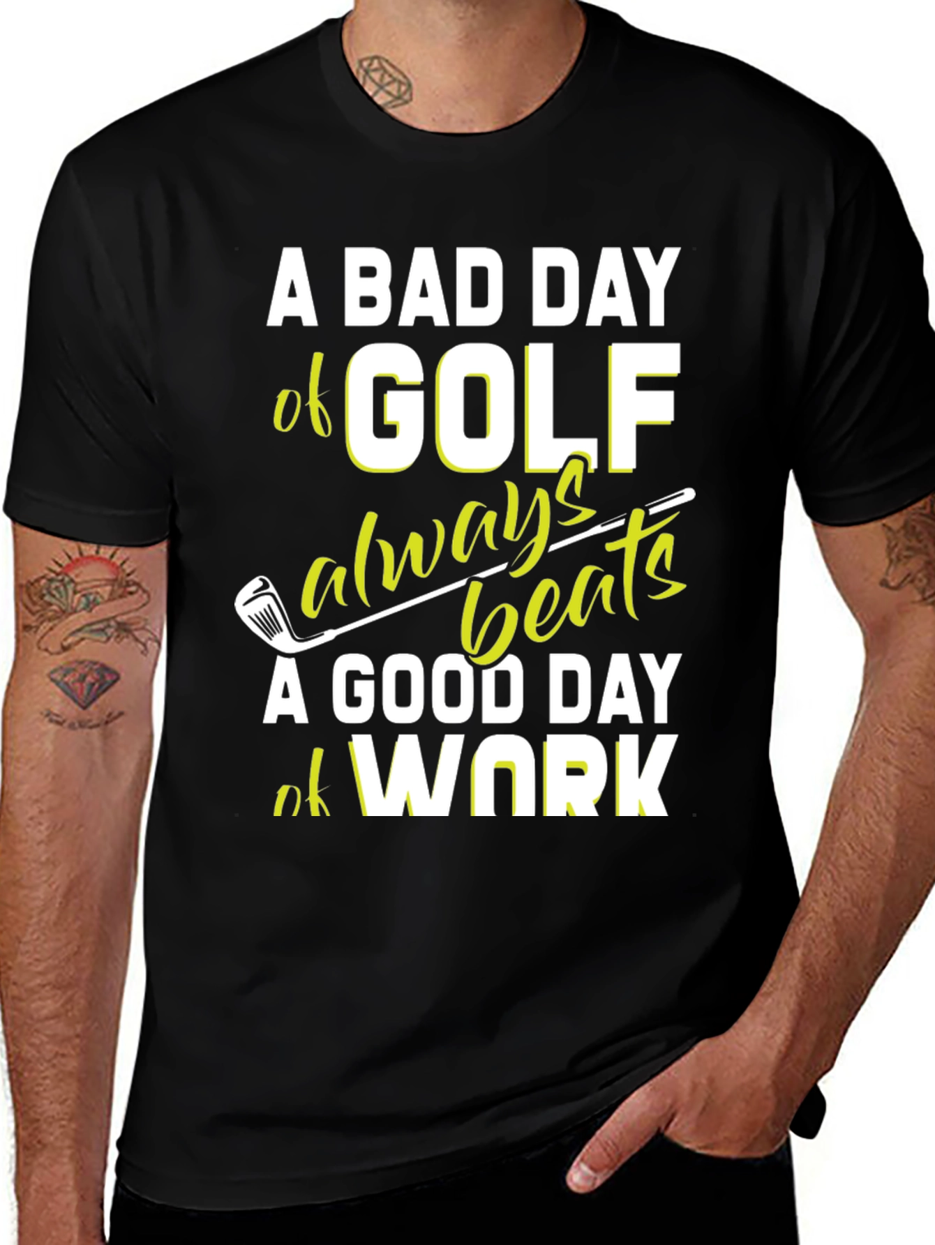 Variant 11 of A Bad Day Of Golf T-Shirt