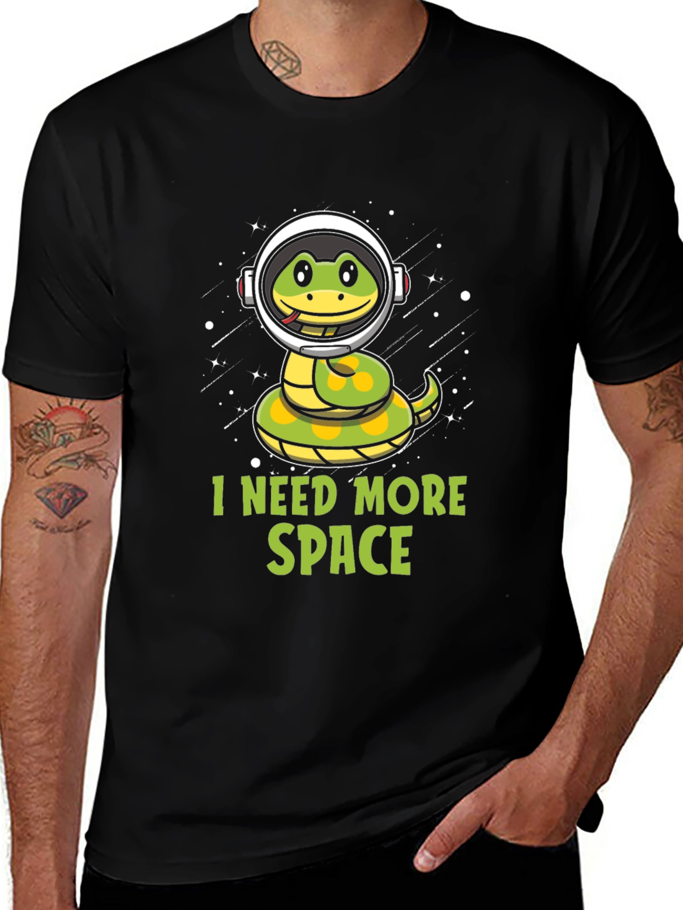 Variant 5 of I Need More Space Snake T-Shirt