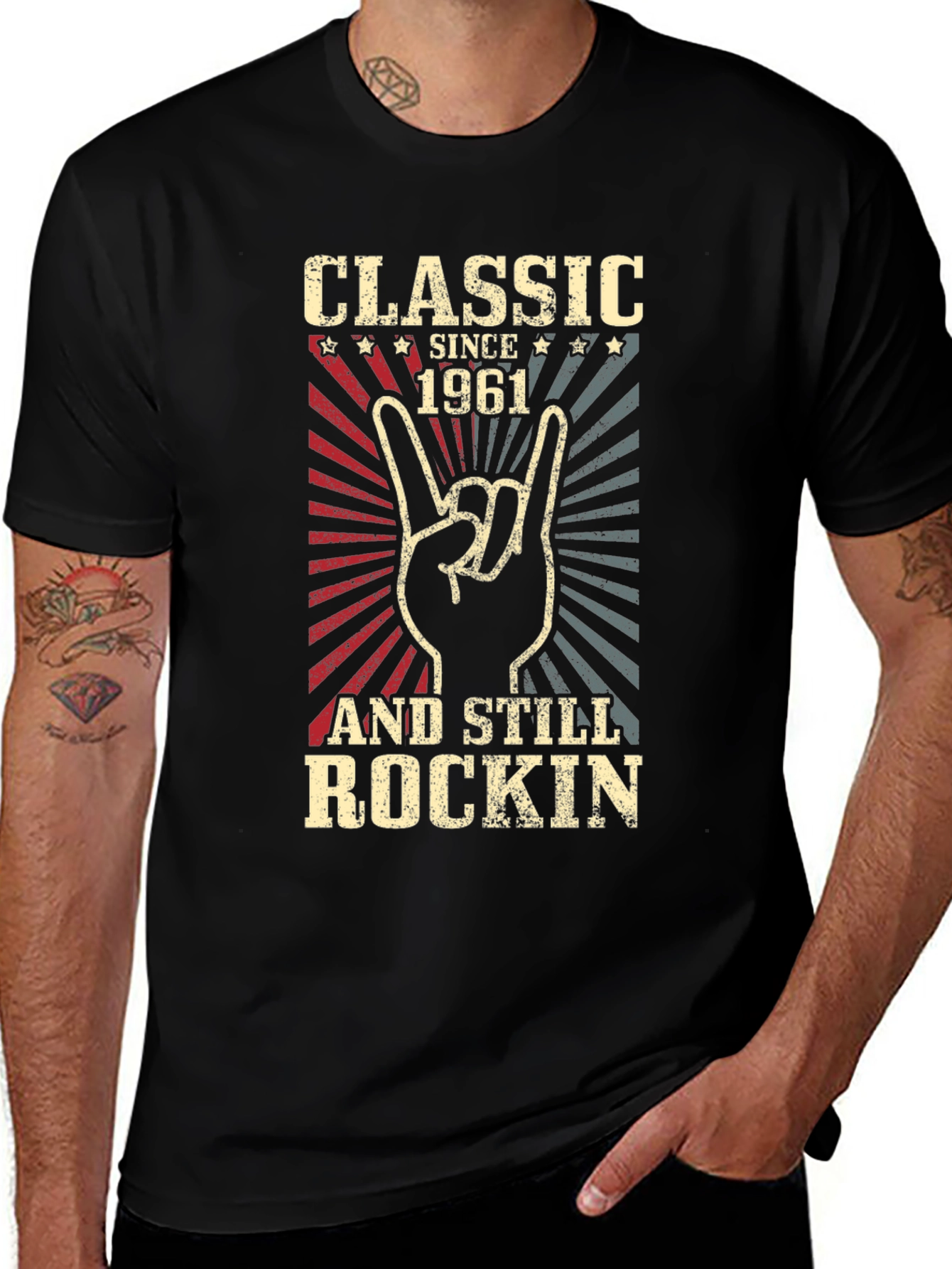 Variant 16 of Classic Since 1961 Rockin' Tee