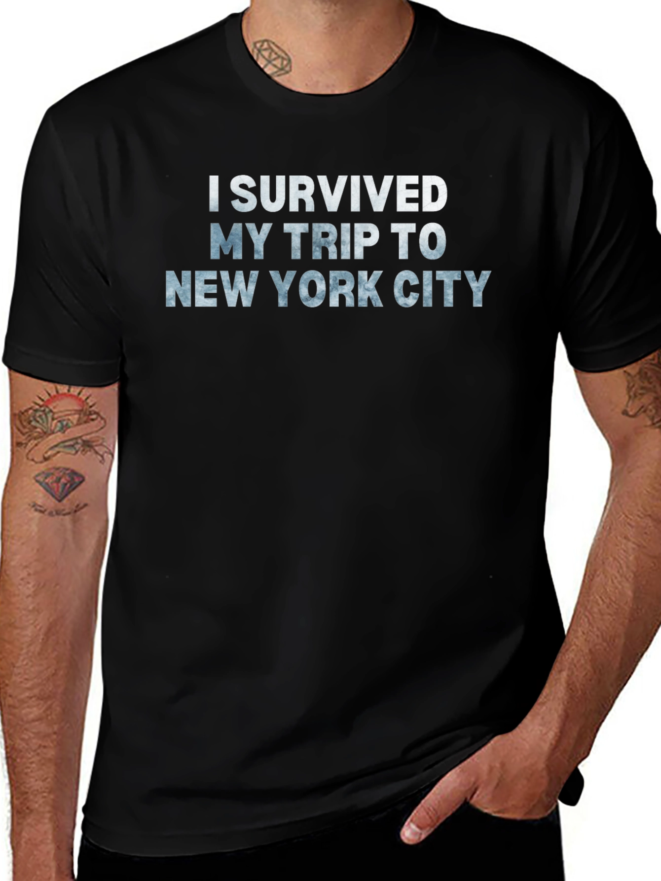 Variant 23 of I Survived My Trip to New York City T-Shirt