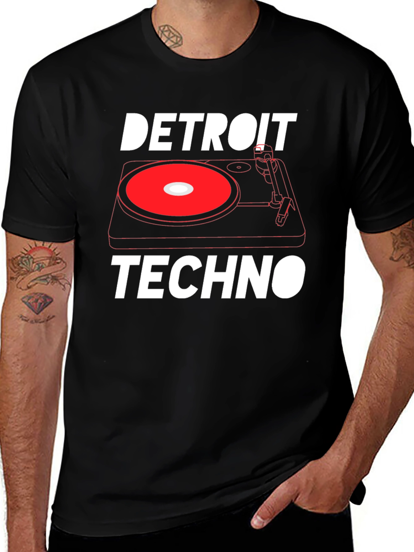 Variant 20 of Detroit Techno Graphic T-Shirt