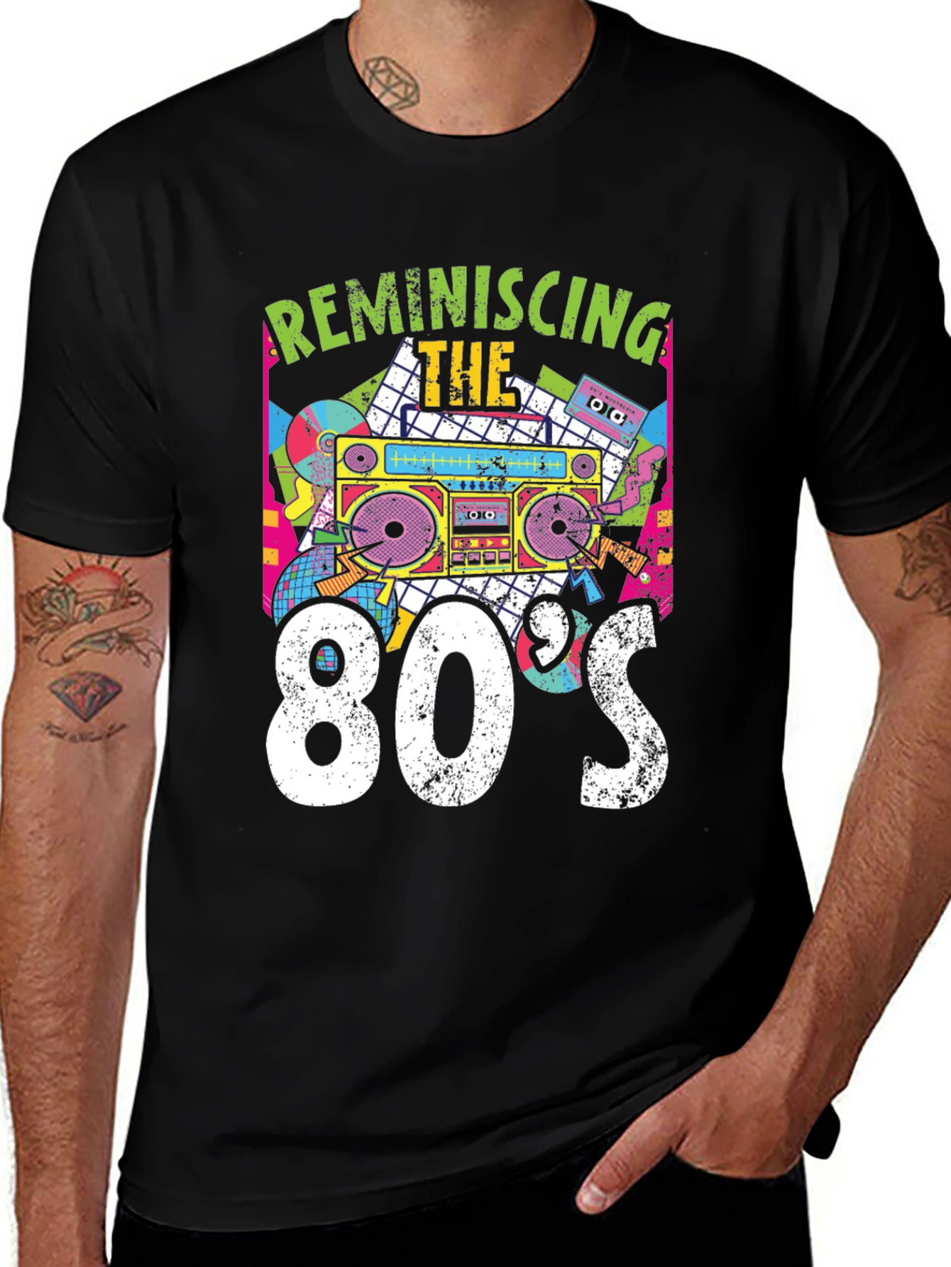 Variant 20 of Reminiscing the 80's Graphic Tee