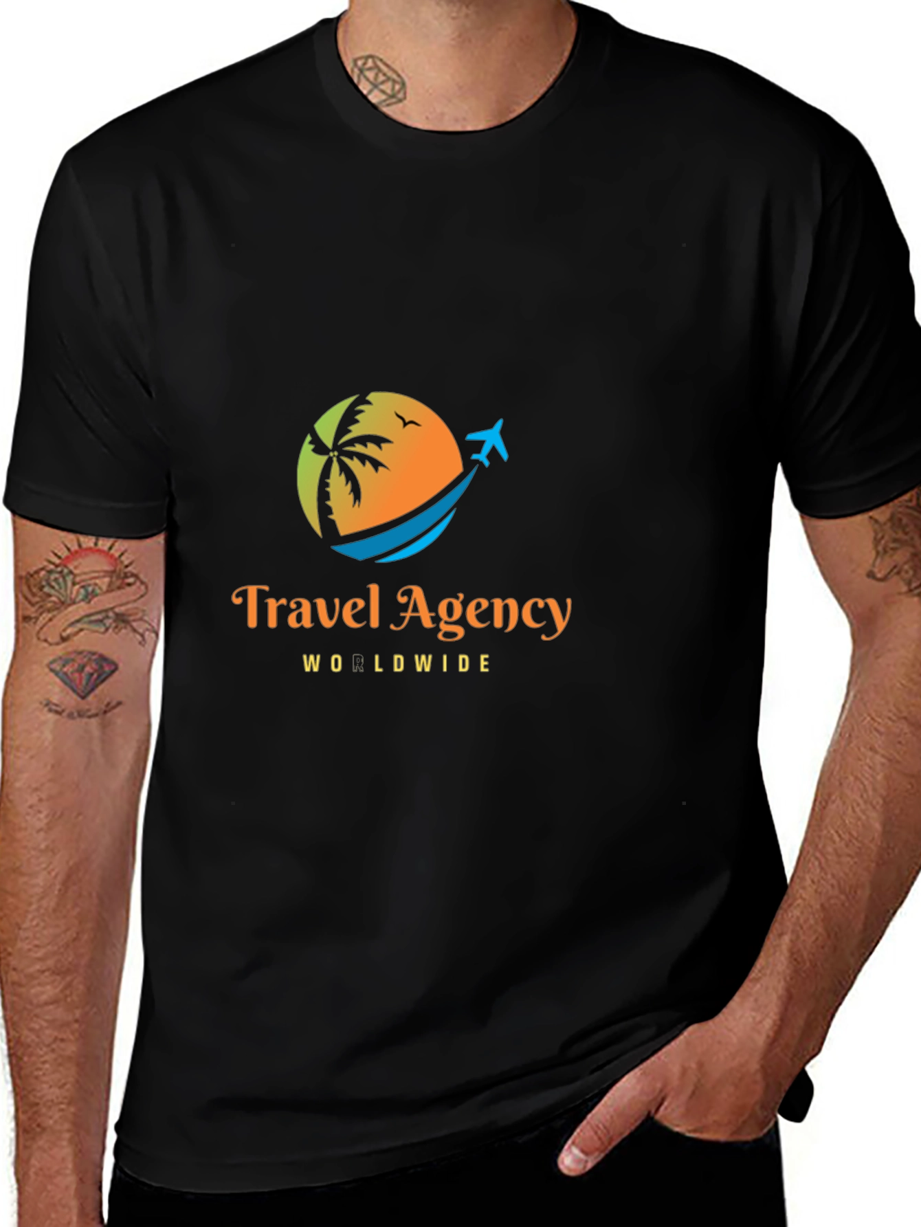 Travel Agency T-Shirt - Worldwide Adventure