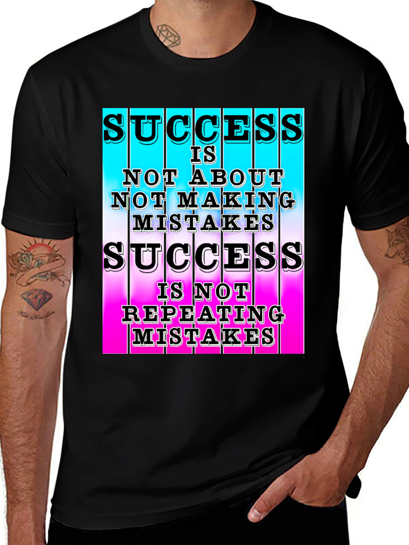 Success T-Shirt Not About Mistakes