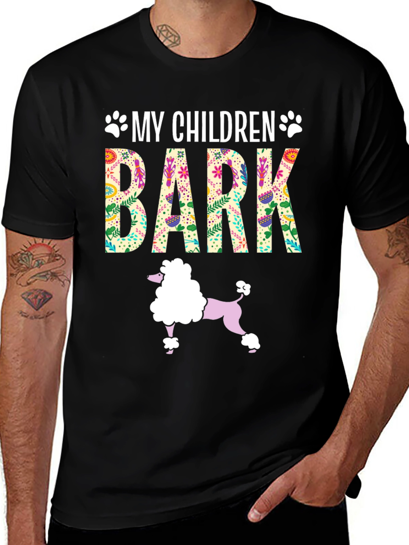 Variant 24 of My Children Bark Funny Dog Lover T-Shirt