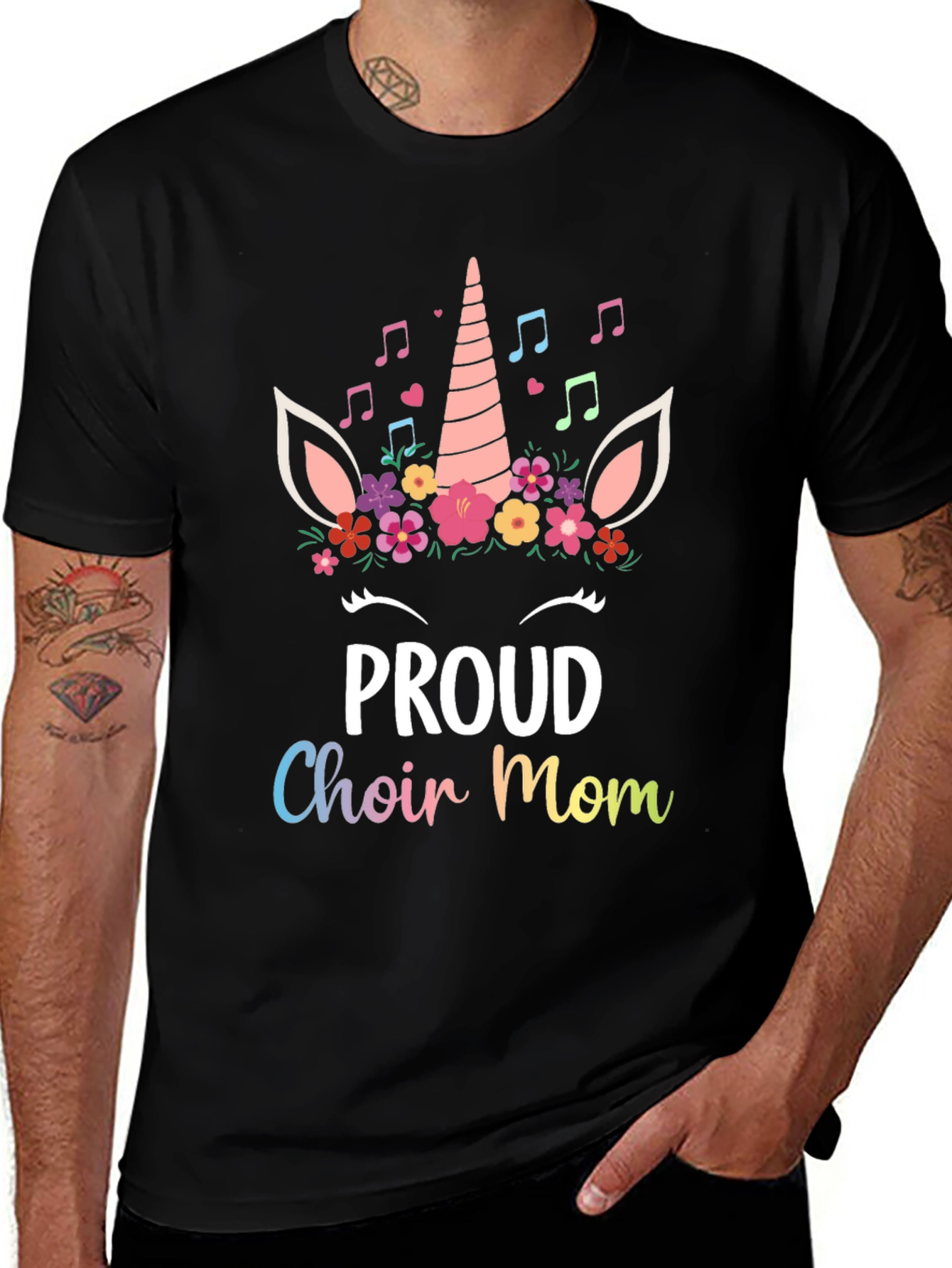 Variant 30 of Proud Choir Mom Unicorn T-Shirt