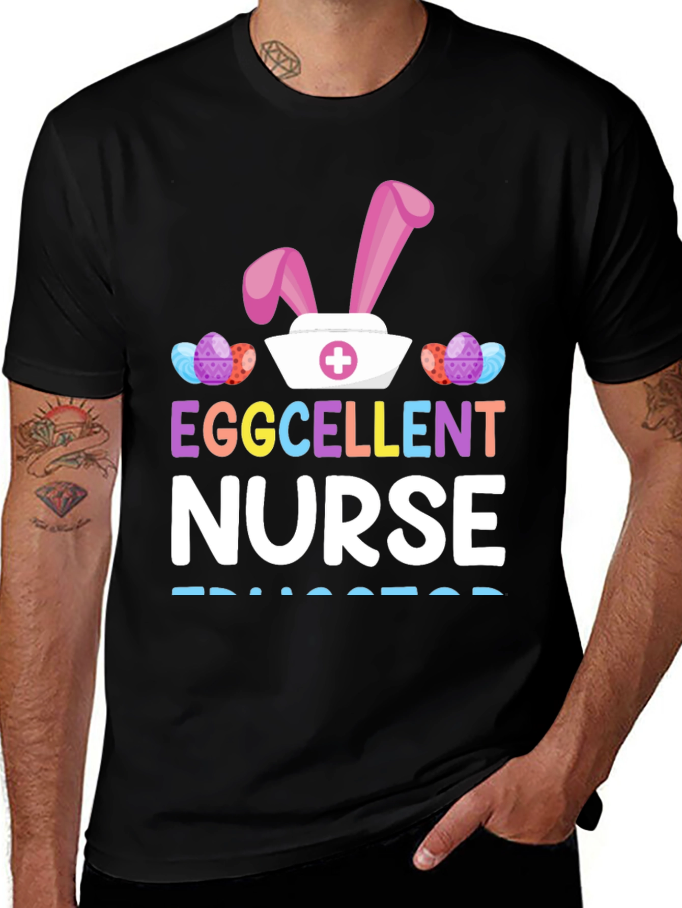 Eggcellent Nurse Easter T-Shirt