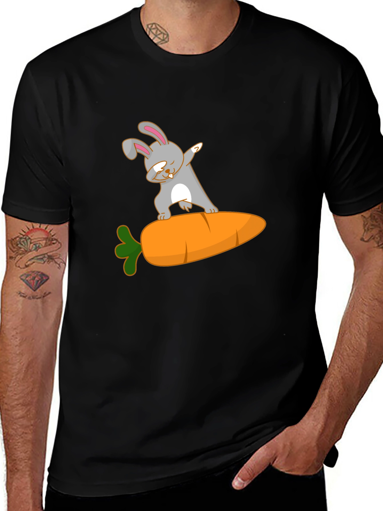 Variant 2 of Bunny Dab Carrot T-Shirt