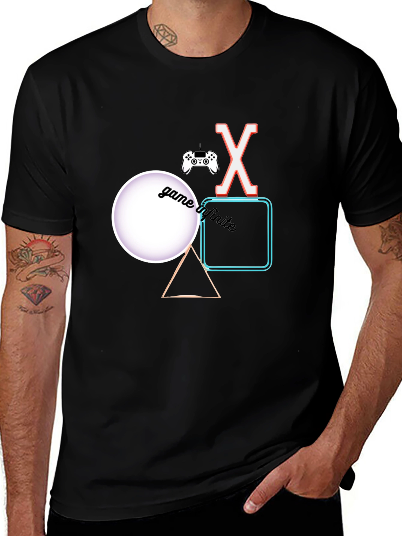 Variant 18 of Gaming T-Shirt: Infinite Game